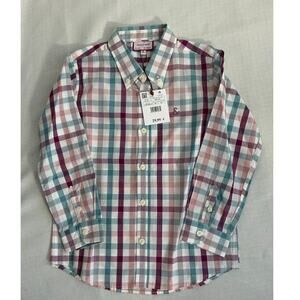Neck & Neck‎ Plaid Shirt NWT Size 4/5